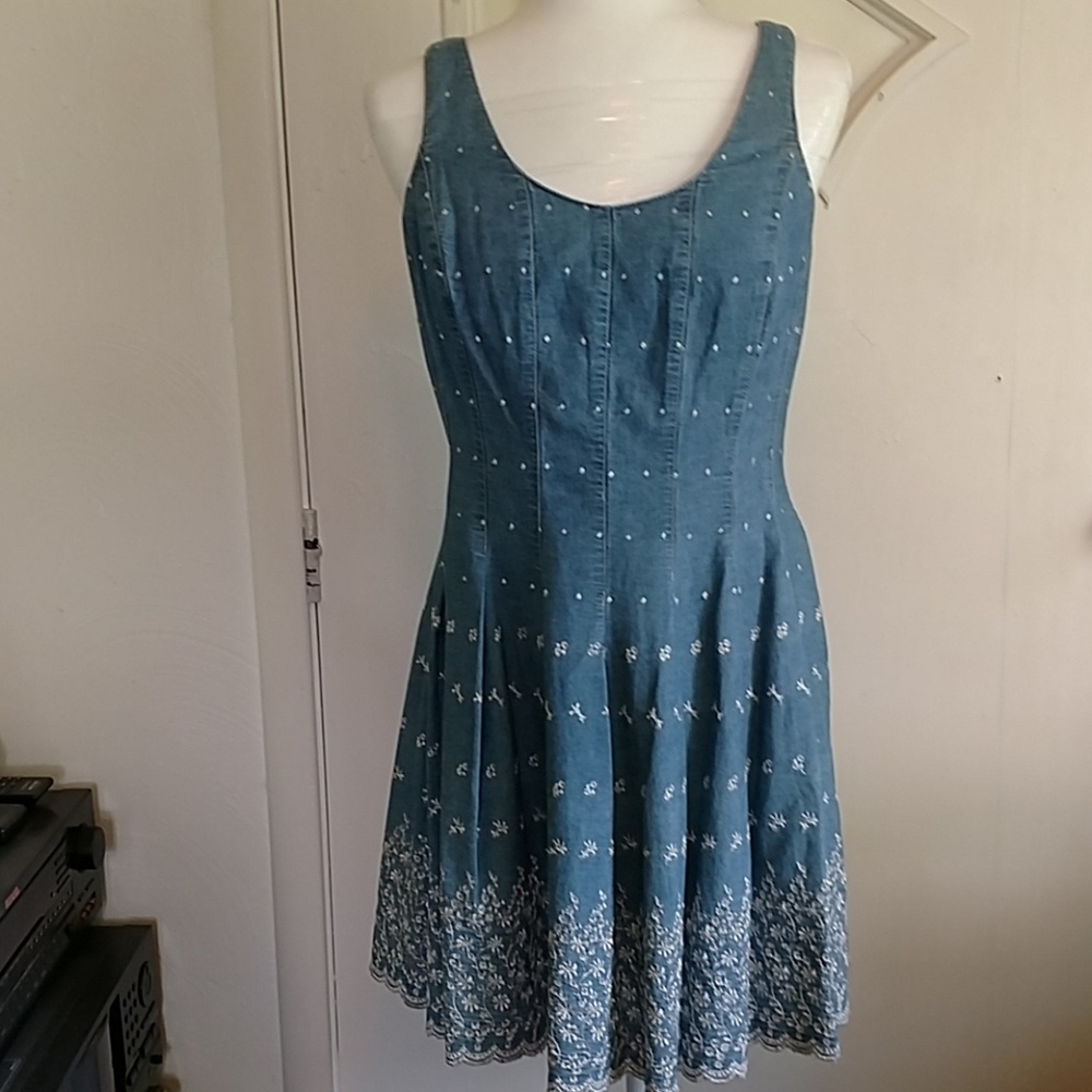 Summer jean dress